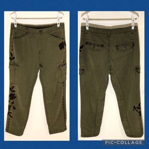 Sundance Embroidered Cargo Pants